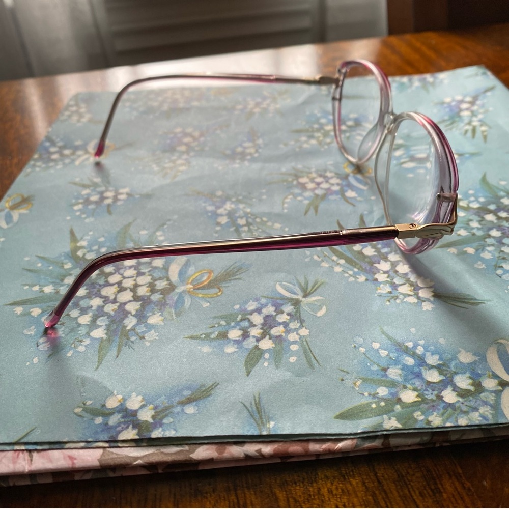 Retro Translucent Plastic Glasses - Picture 7 of 10